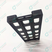 ESD Anti-static H type plastic PCB tray storage rack conductive tray for component storage 435mm*160mm*30mm